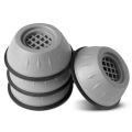 4 psc Anti-Vibration Nose Reducation Washing Machine Rubber pads Universal Fixed Washing Machine Stand  Feet Pads Base Fixed Non-Slip Pad For dryer, Fridge, Suction Cup Anti Walk Shock Absorber Feet Pads Lifting Base Furniture Pads. 