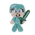 NYT Minecraft Diamond Steve Plush Stuffed Toy Best Gift For Child And Collectors. 
