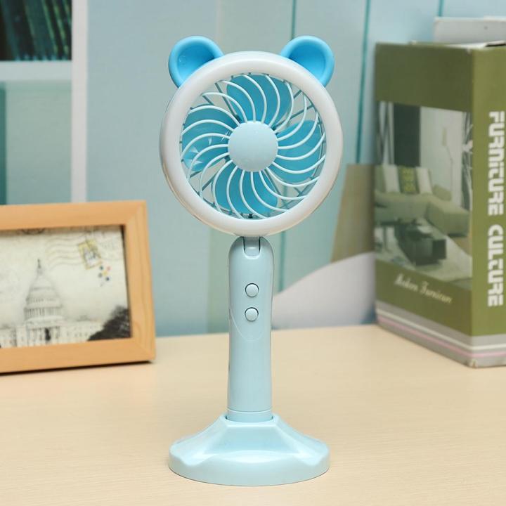 Rechargeable%20Handheld%20USB%20Electric%20Summer%20Cooling%20Fan%20w/%20Base%20-%20Image%203