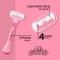WBM Beauty Razor - 2Pcs Bikini Trimmer for Women - 4 Blades Body Razor | Razor for Smooth Skin. 
