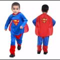 Superman costume for kids 3-8years age. 