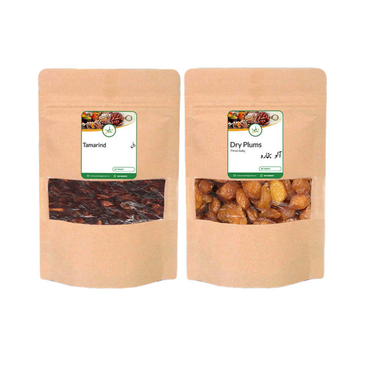 Pack of 2 Aloo Bukhara Imli (Tamarind and Dry Plum) 250g Each