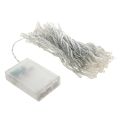 10m String Decoration Light, For Christmas Party, 80 LED, Purple Light, Battery Powered. 