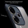Acrylic Clear Casing For Redmi Turbo 3 5G 2024 RM Turbo3 Transparent TPU Soft Shockproof Bumper Edge Airbag Anti Drop Camera Protective Phone Case Back Cover. 