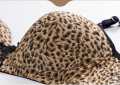 Cheetah Print Padded Push-Up Bra - Soft Foam, Sizes 32-38. 