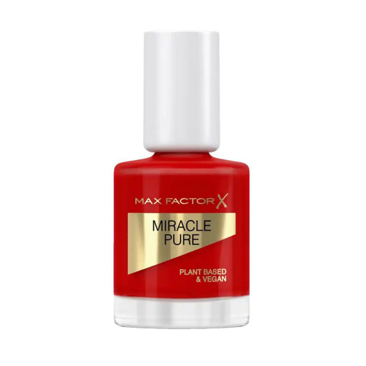 Max Factor - Mikracle Pure Nail - Scarlet Poppy - 12ml - Beauty by Daraz