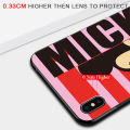 Kingdoor for Redmi Note 7 Back Cover 3D Cartoon Disney (Mickey Minnie) Stitch Soft Silicone TPU Phone Case. 