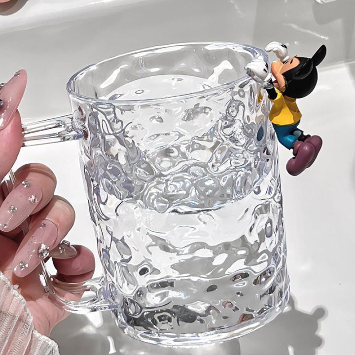 Light Mouthwash Cup Couples Toothbrush Cup Children's Washing-up Cup Clear Style