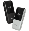 Nokia 2720 Flip Dual Sim - Feature Phone Keypad Mobile 1 Year Brand Warranty Box Pack Pta Approved. 