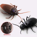 【BestGO】New and exotic remote control cockroach ant  toy electronic black widow spider benefit. 