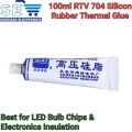45ml/100ml 704 RTV Fixed High Temperature Resistant Silicone Rubber Insulated Sealing Glue Waterproof Silicone Thermal Conductive Glue. 