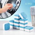 Washing Machine Cleaner Tablets, 12 Solid Deep Cleaning Tablet, Finally Clean All Washers Machines Including HE Front Loader Top Load. 