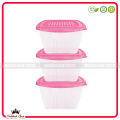 Storage Box Plastic Material Pack Of 3. 