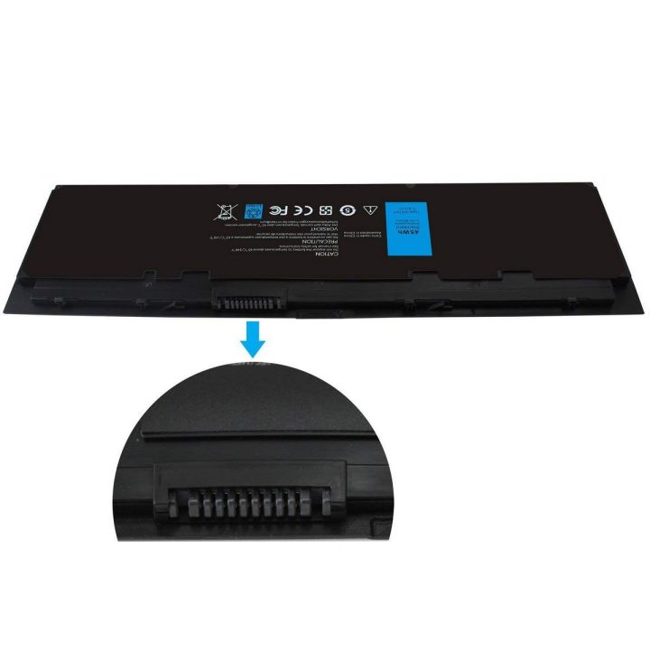 Laptop Battery 3 Cell Latitude  E7240 E7250  Series  TYPE -  HJ8KP  F3G33  WG6RP  - Black