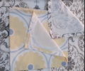 2Pcs Roti Rumal Bread Napkin Roti cover Square Export Quality. 