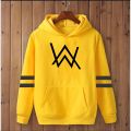 AW Allen walker printed hoodie for mendrawstring casual pullover hodie clothing long sleeves export quality huddie winter wear smart fit hoody. 