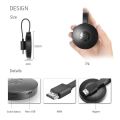 HDMI Wireless WiFi Dongle TV Streaming Device Chrome Cast Full HD 1080P Digital Media Stream Video HDTV Mira Cast Full HD 1080P Android TV Stick Black. 