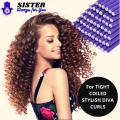 Foam Roller Heatless Hair Curler 10 Pcs Curls Roller Tools Coiled Curls Overnight Curls Hair Curlers Without Heat Curl Sponge Foam Roller THIN ROLLERS. 