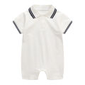Baptismal Baby Boy Clothes Baby Romper Christening Terno Stripe Jumpsuit White Bodysuit Newborn Birthday Baptism Attire. 