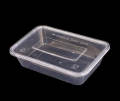 PACK OF 10 DISPOSIBLE 500 ML PLASTIC BOX WITH MICRO WAVE OVEN USE. 