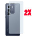 Infinix Hot 50 Pro Plus Back Matte Protector Soft Skin Sheet Soft Protector For Hot 50 Pro Plus - 2Pcs. 