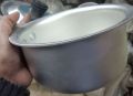 Cooking Pot Degchi Adonized Sauce Pan with Lid Capacity 1kg Salan. 