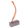 Electric Brush 100pcs Carbon Brushes Replacement Parts for Car Electronic Fan Motor J435A. 