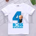 Boss Baby Birthday Shirts - Boss Baby Birthday T-Shirt for Kids. 
