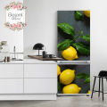 Elegant Fruits Fridge Stickers, Door Wrap, Self-adhesive, Waterproof, PVC by Elegant Decore. 