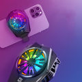 【ready stock】 Memo Phone Cooler Radiator Dual Core Fan Cooler For IPhone 11 12 13 Pro Max,POCO M3 X3 Pro,Realme GT Neo Mobile Phone Accessorie. 