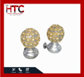Curtain Rod Ends Golden or Silver. 