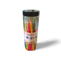 Color'Peps 12- Colour hard brush markers in jar for drawing and painting. 
