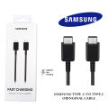 SAMSUNG_ Type C to Type C fast Charging Cable 25W Original / Type C to Type C Cable / Samsung PD Charging Cable Box Pack. 