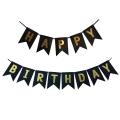 Birthday Theme Golden,Silver and Black Color Best for Your Special One Birthday Boy Girl. 
