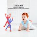（New）Climbing Wall pider Children Toy ticky tall upplie Toy Climb pider. 