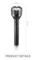 DP-9170 Portable Ultra Bright LED Torch Long Lasting Rechargeable Emergency Light And Torch Light 80W High Power LED Torch Flashlight. 
