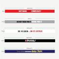 1 Pack Motivational Wristbands for Men, Women Teens, Silicone Bracelets with Inspirational Quotes,Men's Unisex Adult Design. 