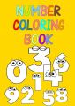 Number Color Book For Coloring and painting for Kids. 