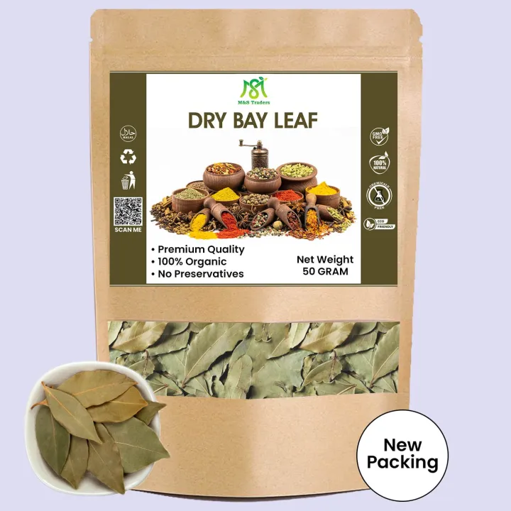 Organic%20Whole%20Dry%20Bay%20Leaves%20%20/%20Tej%20Patta%20/%20Tez%20Paat%20%20/%20Taiz%20Patta%2050%20GM%20-%20Image%203