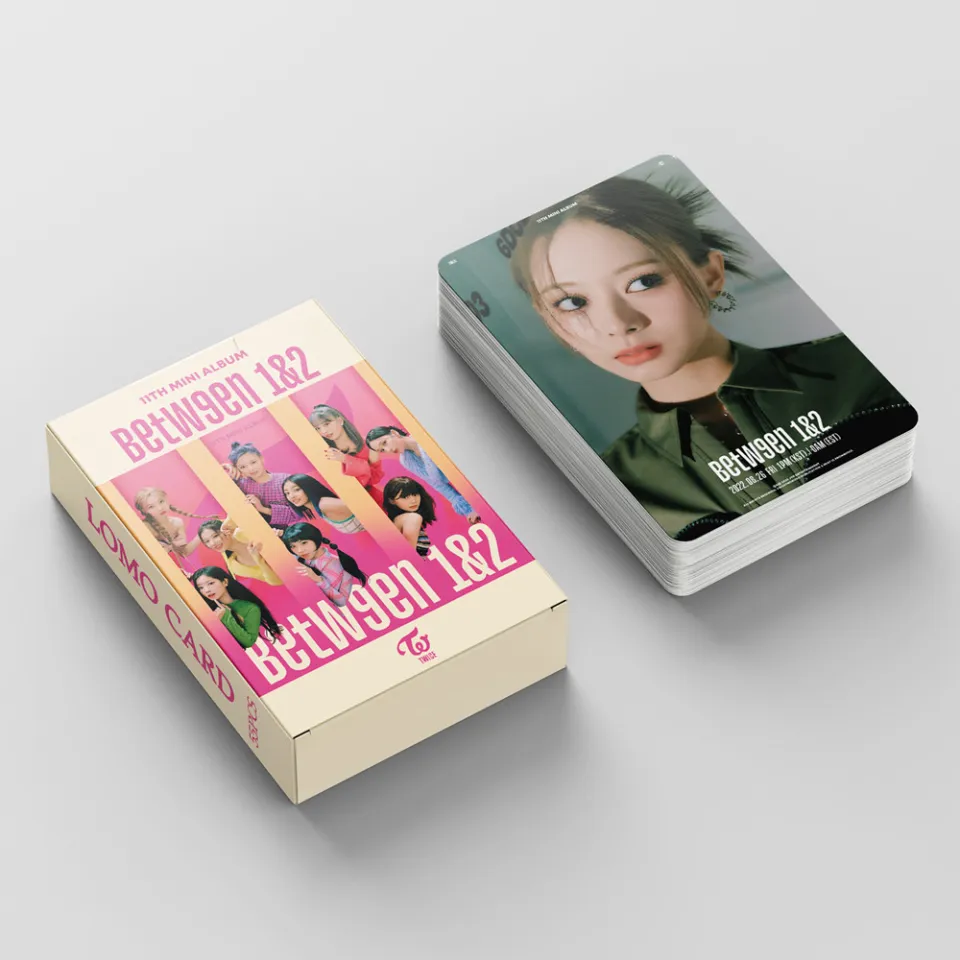 55pcs/set Kpop TWICE Lomo Cards Photo Album BETWEEN 1 2 Momo