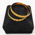 New Gold Design Bangles set | 2 piece | Beautiful Design. 