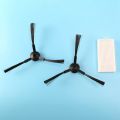 20Pcs Side Brush+8Pcs Filter Hepa for Ariete Briciola 2711 2712 2713 2717 ROBOT HOFER Cleaner Parts Accessories. 
