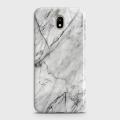 Trendy White Marble Case For Samsung Galaxy J3 Pro. 