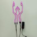 Helmet Light Strip Reliable Night Riding LED Light Flashing Sticker. 