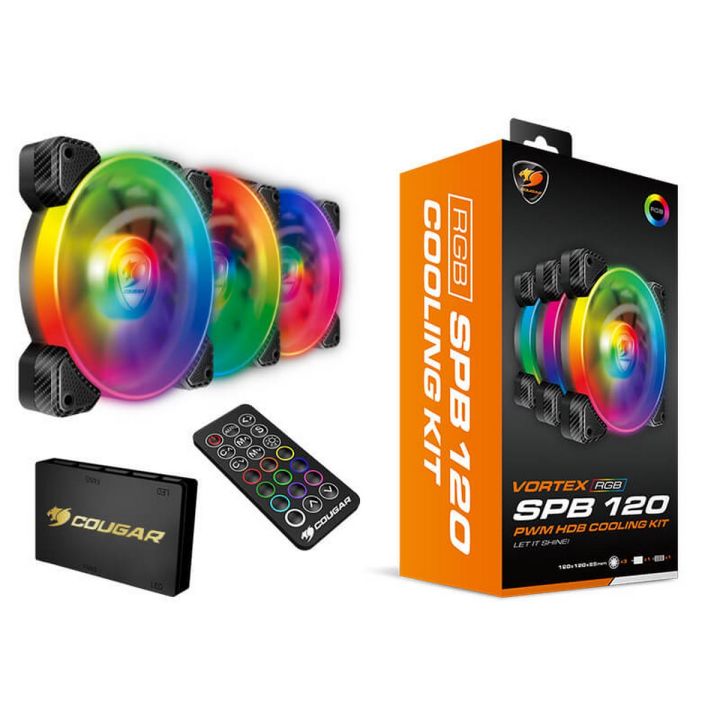 Cougar Vortex RGB SPB 120 PWM HDB Cooling Kit
