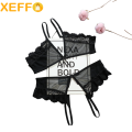 Xeffo Sexy Lingerie Bra set underwear panties stylish lace women Girls. 