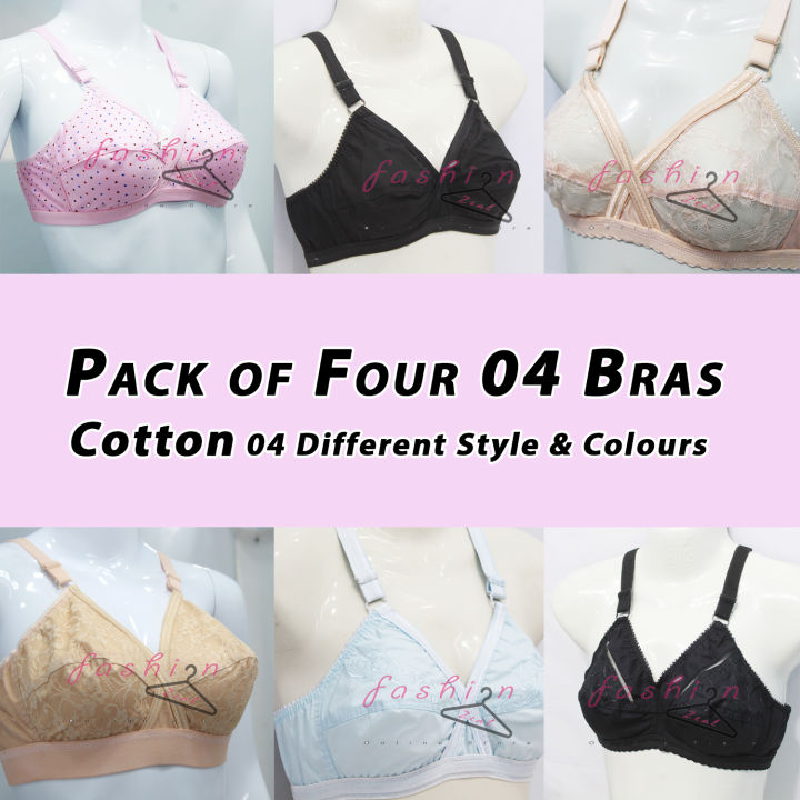 Pack%20Of%204%20Imported%20Style%20Cotton%20Bra%20Blouse%20Brazier%20for%20Women%20Ladies%20Girls%20Assorted%20Design%20and%20Colors%20-%20Image%202