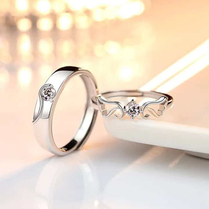 Silver%20Opening%20Lovers%20Ring%20Simple%20Personality%20For%20Women%20Fine%20Jewelry%20Accessories%20Gift%20-%20Image%202