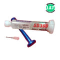 MECHANIC SD360 10cc Flux Solder Paste No-clean Transparent Welding Paste Flux With Push Rod for SMD Soldering Tools. 