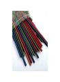 5 large (11mm thick) Hot Glue Gun_Glitter Sticks - MultiColor. 